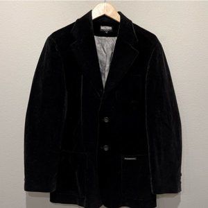 Velvet Blazer | Michiko London | Black